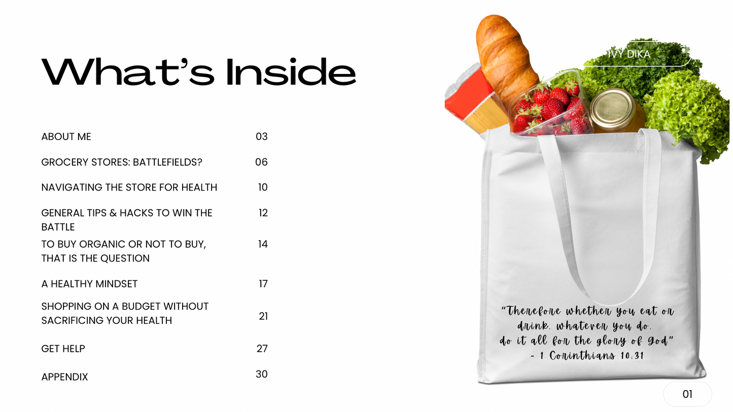 A NOURISHING GUIDE TO GROCERY SHOPPING