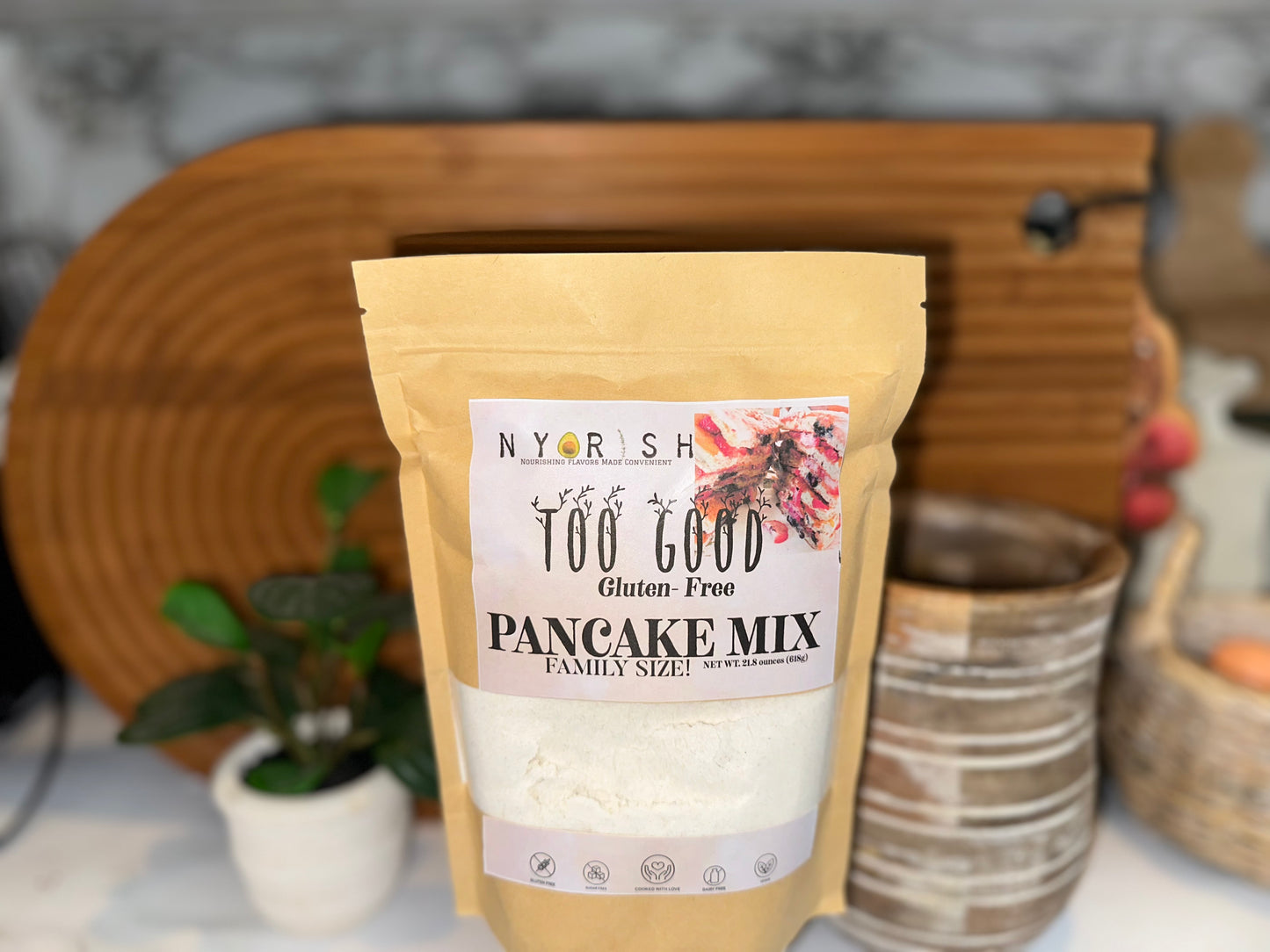 TOO GOOD GLUTEN FREE PANCAKE MIX